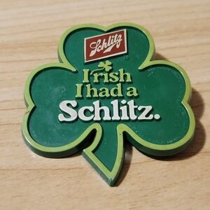 Vintage Schlitz Beer Shamrock Pin